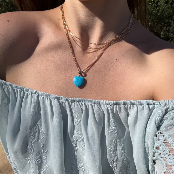 Rosalie Triple Strand Necklace