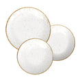 Rustic 12 Piece Plate Set