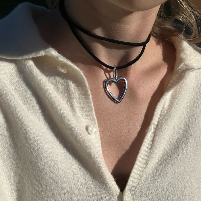 Rya Noir Leather Cord Necklace