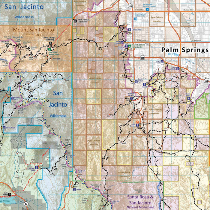 San Bernardino National Forest Trail Map
