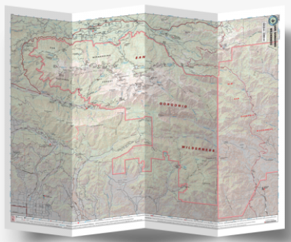 San Gorgonio Wilderness Map