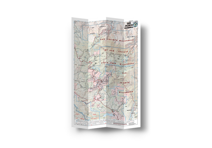 San Jacinto Wilderness Map