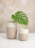 Sand Enamel Metal Vase Decor Jamali Garden