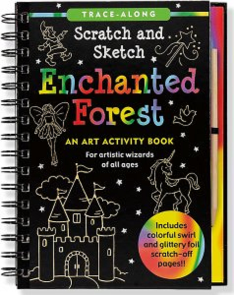 Scratch & Sketch Enchanted Forest (Trace Along)