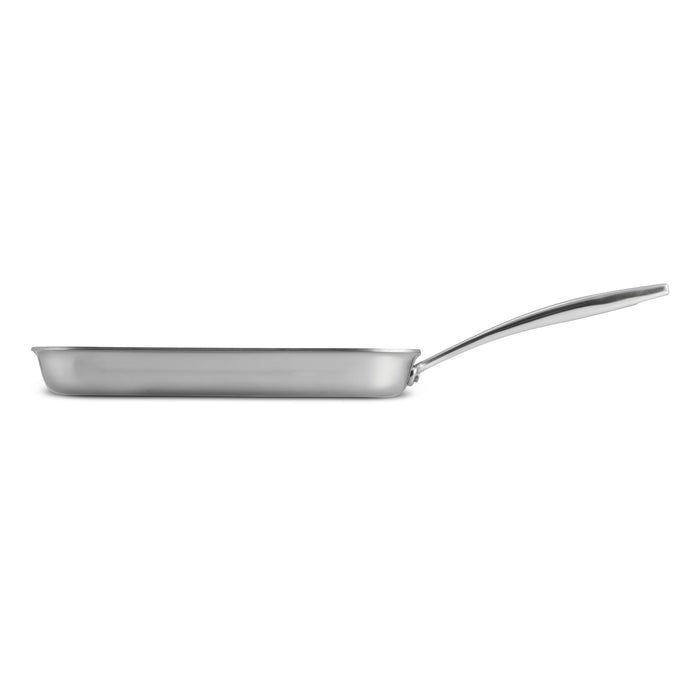 Signature 11 Inch Tri-Ply Clad Stainless Steel Square Grill Pan