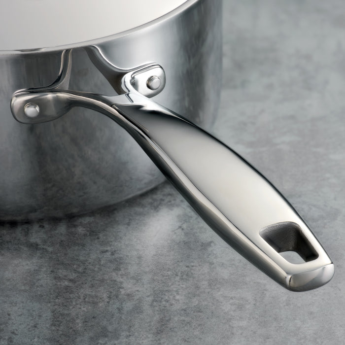 Signature Tri-Ply Clad Stainless Steel Cookware Set
