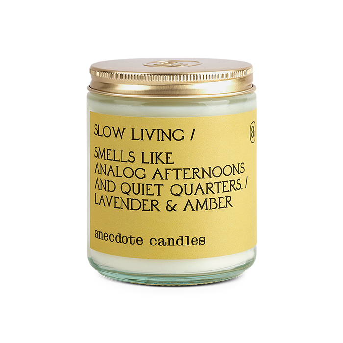 Slow Living - Anecdote Candles