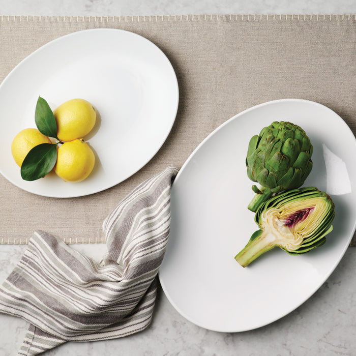 Sophia 12.6 Inch Oval Serving Platter