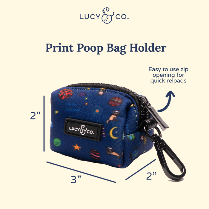 Space Doodle Poop Bag Holder