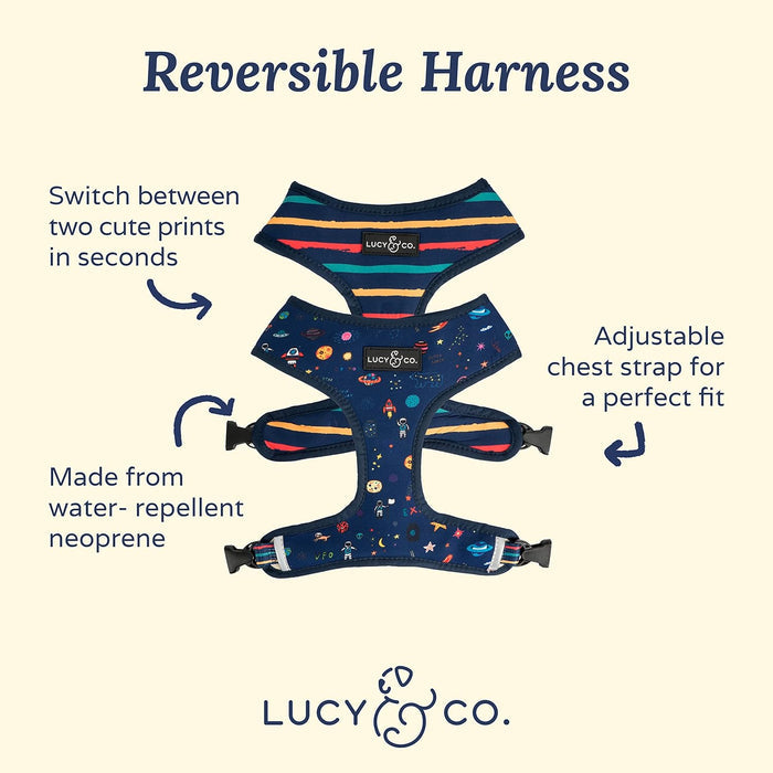 Space Doodle Reversible Harness