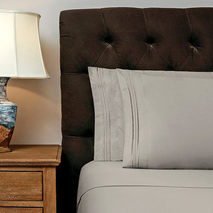 Split King Sheets, 1800 Thread Count Ultra Comfort Sheets, Deep Pocket