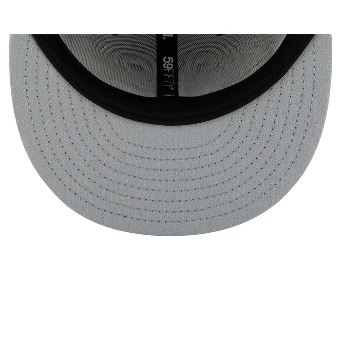 St. Louis Cardinals Basic Black on Black 59FIFTY Fitted Hat