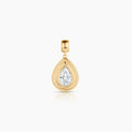 Starlet Teardrop Cubic Zirconia Bail