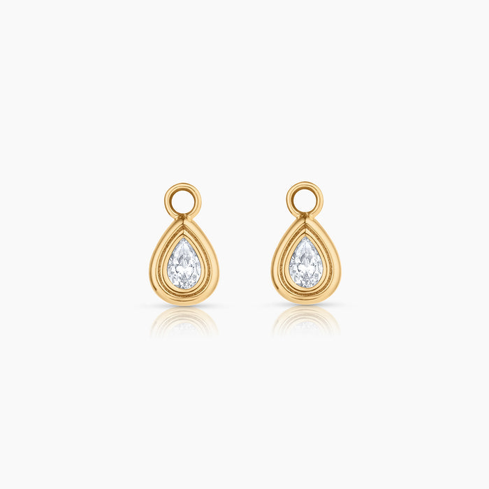 Starlet Teardrop Earring Charms