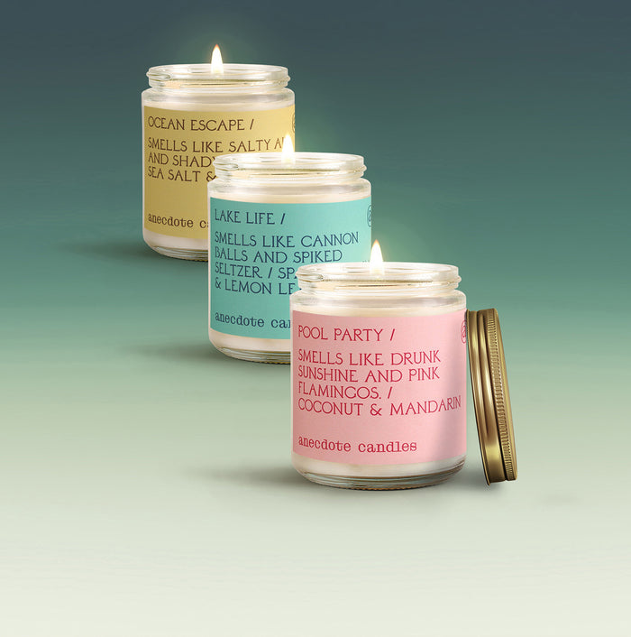 Staycation Trio - Anecdote Candles