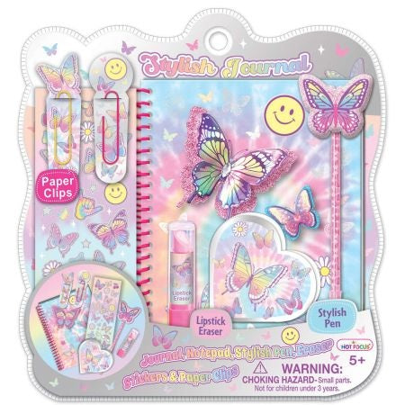 Stylish Journal Tie Dye Butterfly