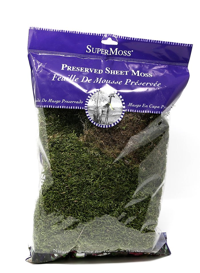 Super Moss Preserved Sheet Moss Decor Jamali Garden