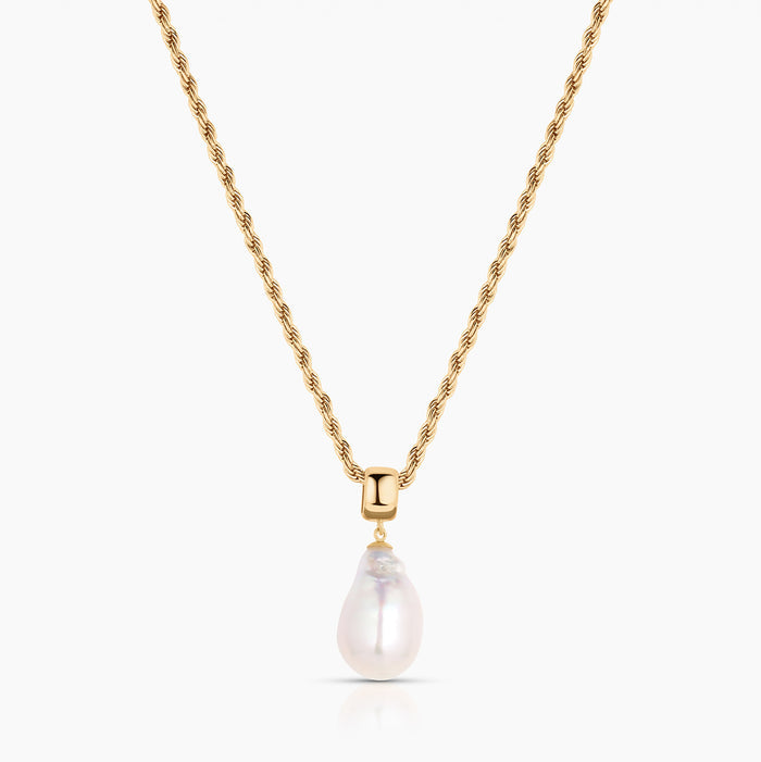 14k Gold Plated / 14-16 Mini Bowie Rope Chain