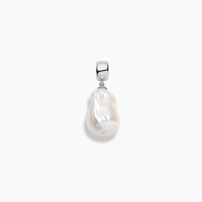 Rhodium Plated / Charm Only