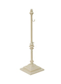 Tall Antique White Wreath Stand