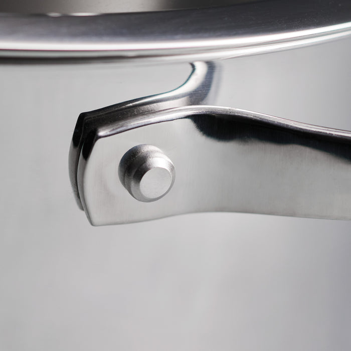 Tempo 6 Quart Tri-Ply Base Stainless Steel Covered Braiser