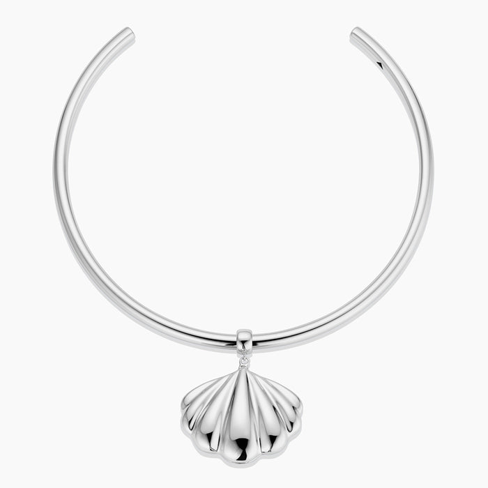 Rhodium Plated / Ora Chunky Choker