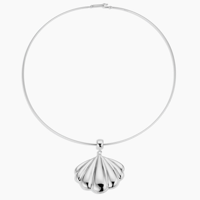 Rhodium Plated / Monet Slim Choker