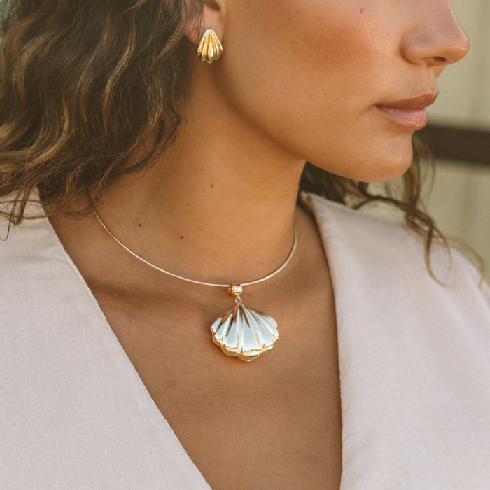 Tesoro Shell Locket Bail