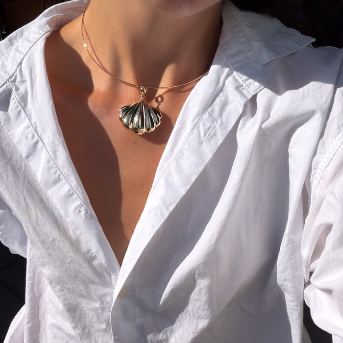 Tesoro Shell Locket Bail