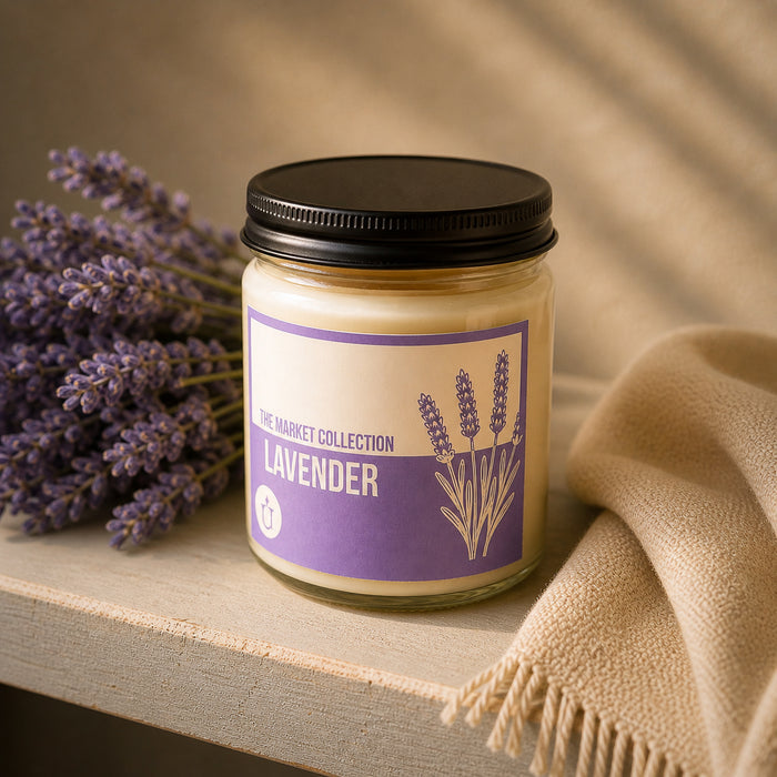 The Market Collection - Lavender Soy Candle