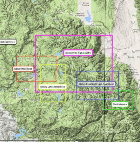 The Palisades Map