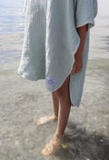 THE PEBBLE | KID'S MUSLIN PONCHO | 2-6 yrs