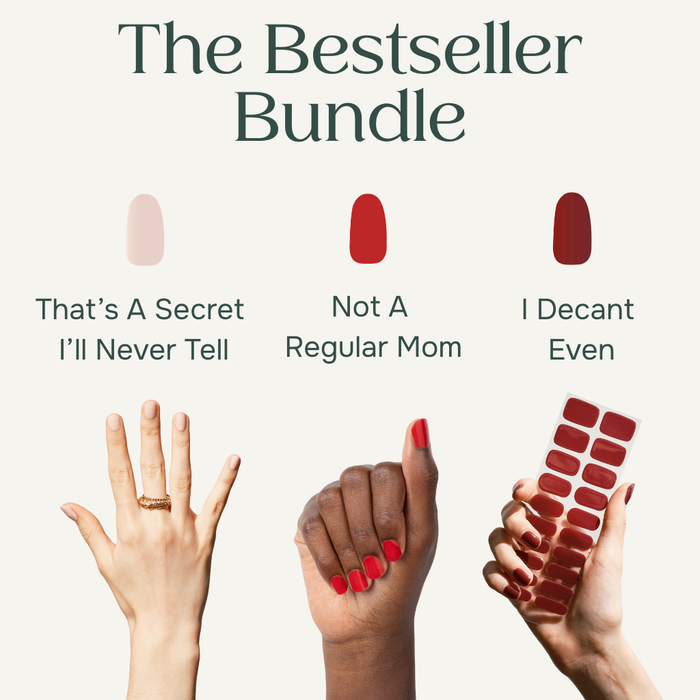 The Upgraded Bestseller Bundle: The Luxe Gel Manicure System & 3 Bestselling Manicure Colors