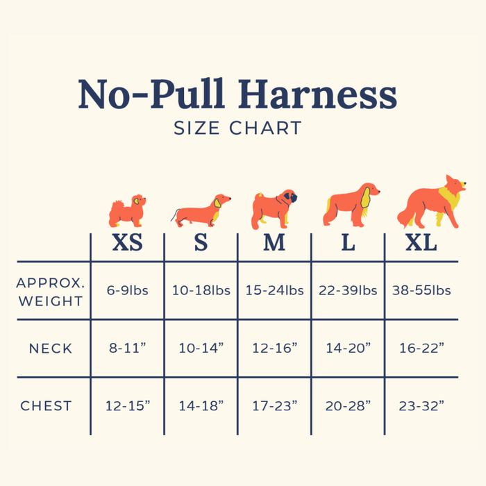 Tinned Fish No-Pull Harness