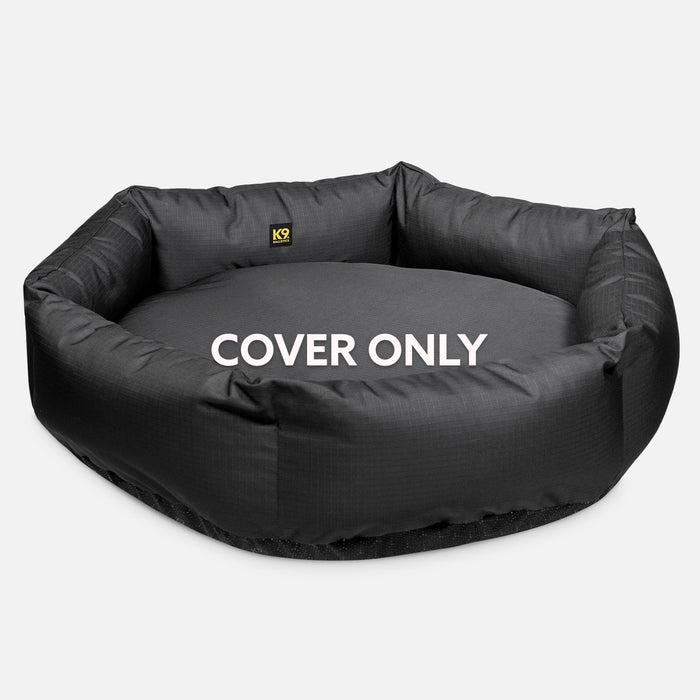 Tough Ripstop™ Round Bolster Pillow Dog Bed Cover