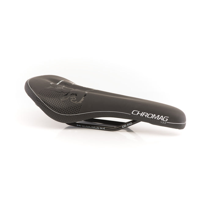Trailmaster DT MTB Saddle Black Grey Chromag Mountain Bike Seats