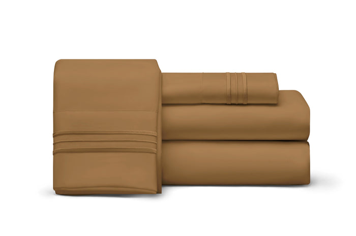 Twin XL Sheet Set, 1800 Thread Count Ultra-Comfort, Deep Pocket, Hypoallergenic Sheets