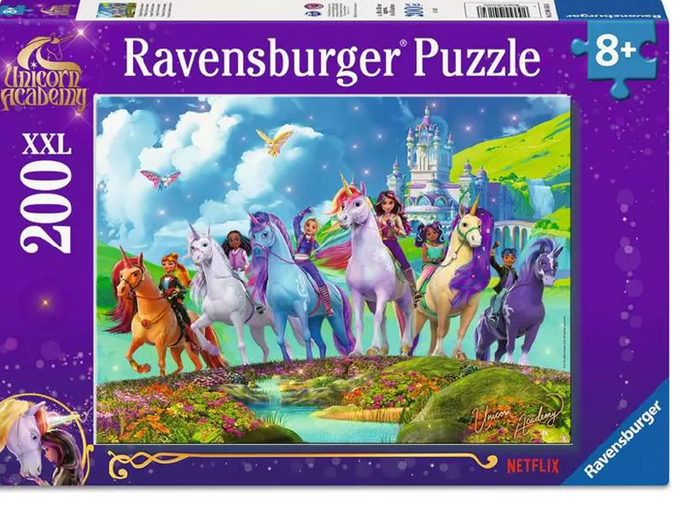 Unicorn Academy 100 Pc XXL Puzzle
