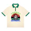 Unisex Color Block Polo Shirt