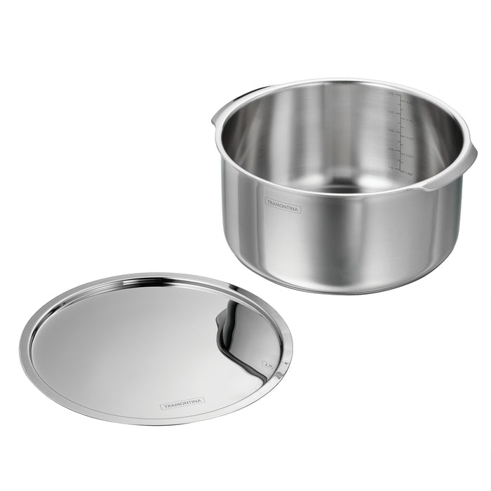Utsava Tri-Ply Clad Stainless Steel Covered Tope Patila