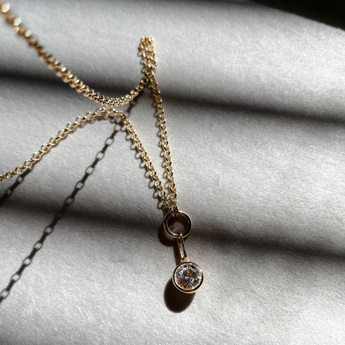 Vienna Rolo Charm Necklace