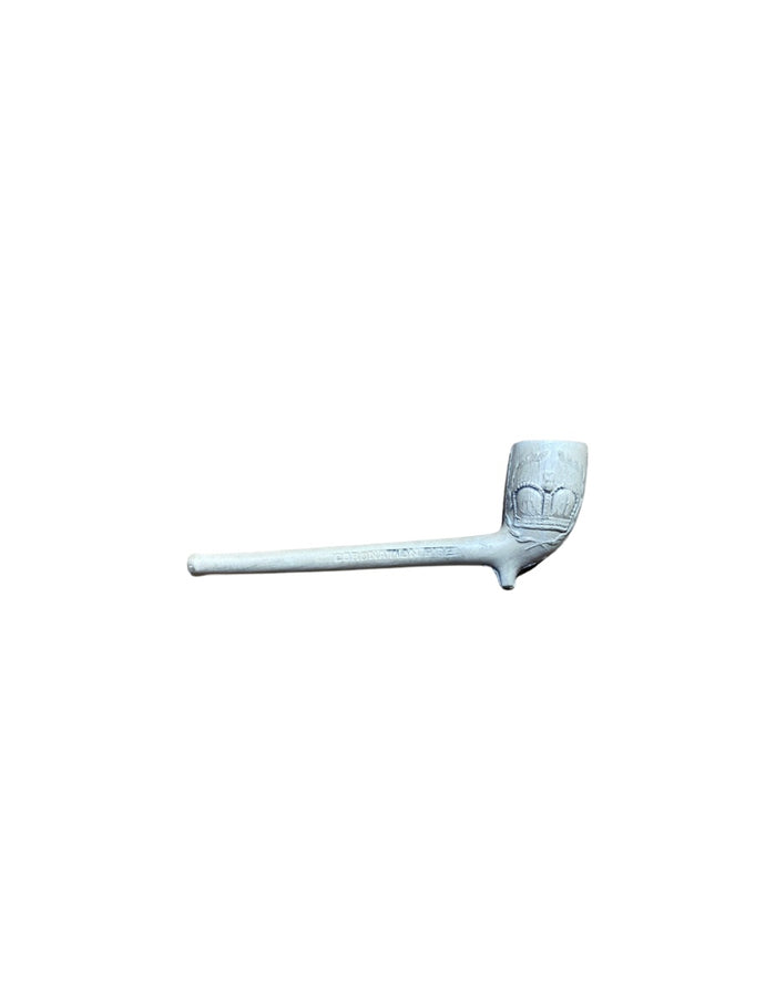 Vintage White Coronation Pipe