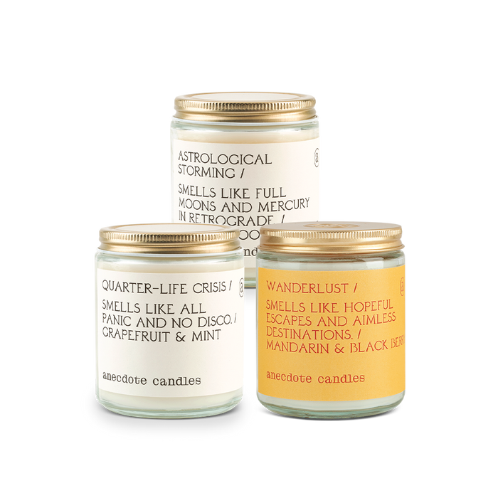 Wanderlust Bundle - Anecdote Candles