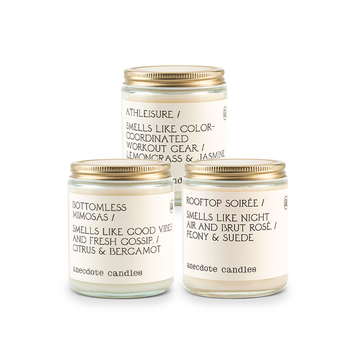 Weekender Bundle - Anecdote Candles