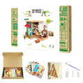 Wooden Puzzle Miniature House: Simon's Coffee