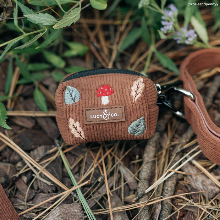 Woodland Wonder Corduroy Poop Bag Holder