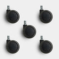 Fern  black castors Front view